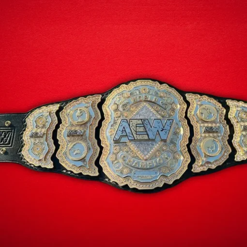 AEW World Wrestling Championship Title Replica Belt