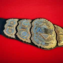 AEW World Wrestling Championship Title Replica Belt