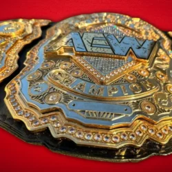 AEW World Wrestling Championship Title Replica Belt