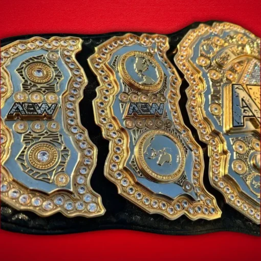 AEW World Wrestling Championship Title Replica Belt