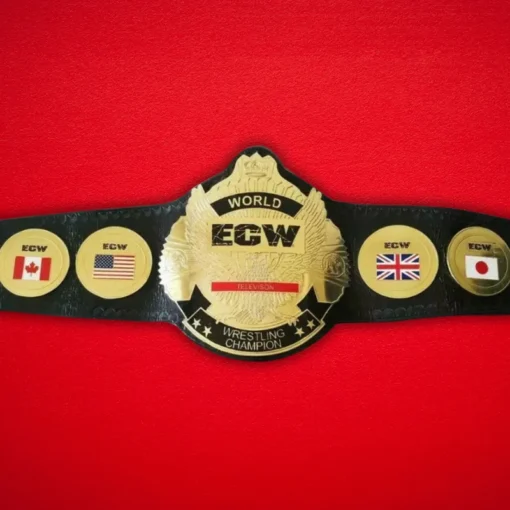 ECW Television Champion Championship Replica Title Belt