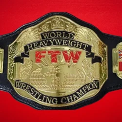 ECW World Heavyweight Championship Title Belt