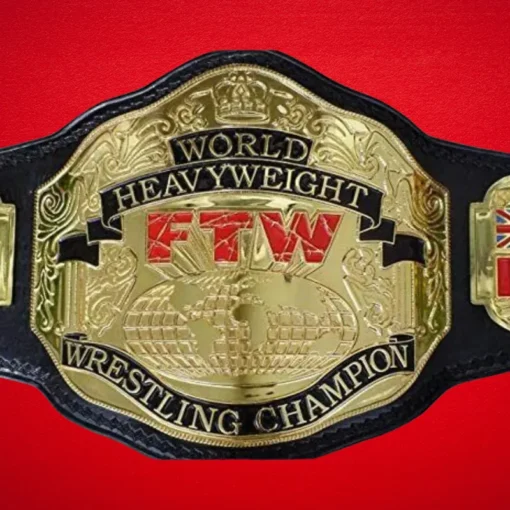 ECW World Heavyweight Championship Title Belt