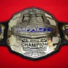 Impact World Championship Heavyweight Wrestling Title Belt