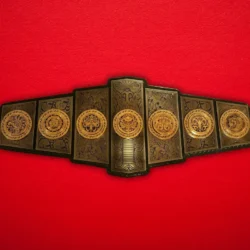 LUCHA Gift Of God Stacked Wrestling Championship title Belt