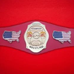 NWA Continental USA Wrestling Champion Belt