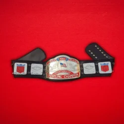 NWA United States Tag Team Zinc Championship Belt