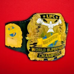 Old UFC Ultimate SUPERFIGHT Championship Title Belt