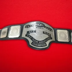 ROH Six Man Tag Team Championship Title Belt