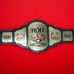 Ring Of Honor World Wrestling Championship Title Belt