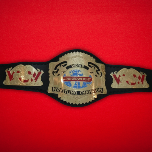 WCW Cruiserweight Wrestling Championship Title Belt