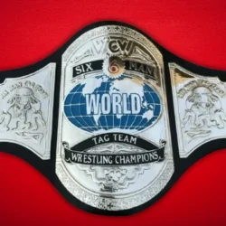 WCW Six Man Tag Team Championship Replica Belt