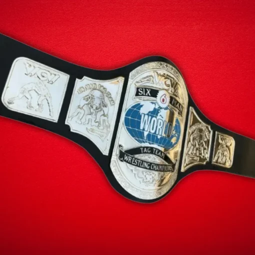 WCW Six Man Tag Team Championship Replica Belt