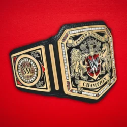 WWE United Kingdom Champion Wrestling Title Belt