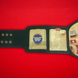 WWF European Championship Wrestling belt