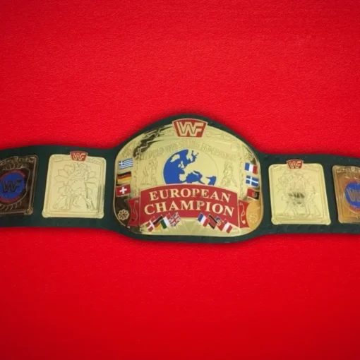 WWF European Championship Wrestling belt