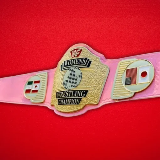 WWF Women Wrestling Championship Title Belt