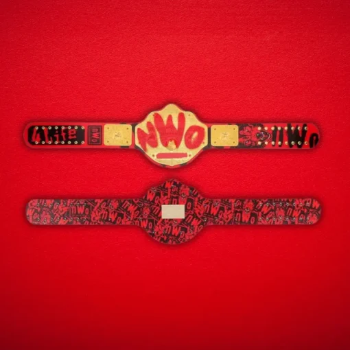 nWo Wolfpac Signature Series Championship Title Belt