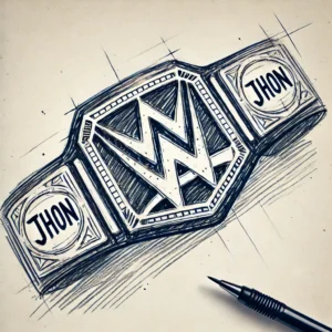 rough sketch for custom belt