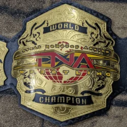 New TNA World Heavyweight Championship belt center plate